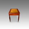 Victorian mahogany writing table side view