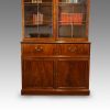George III mahogany secretaire bookcase base