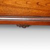 Victorian brass bound teak trunk plinth detail carving