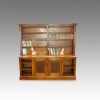 Victorian oak library bookcase