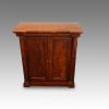 William IV mahogany side cabinet