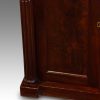 William IV mahogany side cabinet column