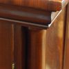 William IV mahogany side cabinet frieze