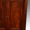 William IV mahogany side cabinet panel detail