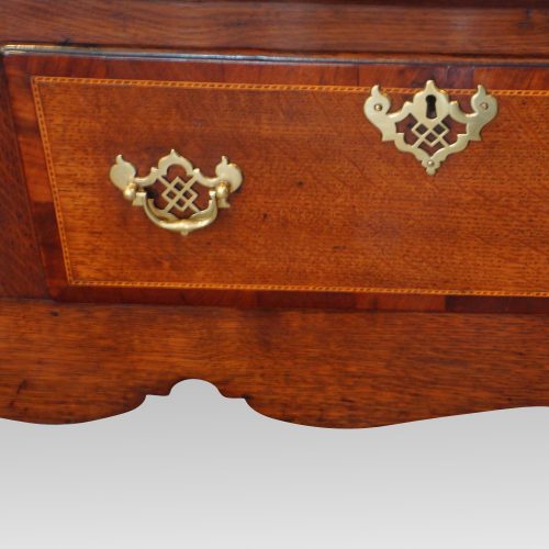 Antique oak dresser base handles