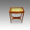 Edwardian inlaid curio table