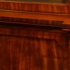Georgian mahogany breakfront bookcase detail