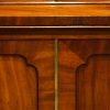 Georgian mahogany breakfront bookcase door detail