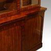 Georgian mahogany breakfront bookcase end
