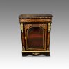 Pair of Victorian boulle cabinets front