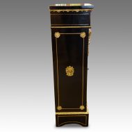 Pair of Victorian boulle cabinets side