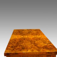 Victorian burr walnut chest of drawers top