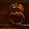 Antique rosewood inlaid MOP box handle