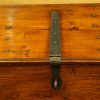 Antique teak merchant chest hasp