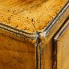Antique walnut lowboy indent corner