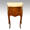 Pair of French bedside cabinets detail