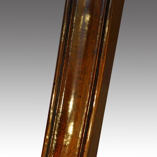 Antique mahogany 3 pillar dining table leg