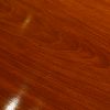Antique mahogany 3 pillar dining table top detail