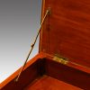 Edwardian satinwood inlaid duet stool elbow