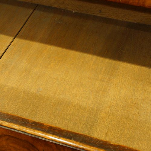 George I walnut chest on chest drawer liners