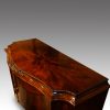 Maples serpentine mahogany sideboard cabinet top