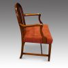 Set of 8 mahogany Hepplewhite dining chairs armchair side