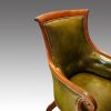 William IV mahogany bergere chair back