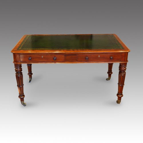 William IV mahogany writing table