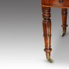 William IV writing table front leg