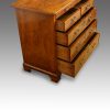 19thc. walnut chest of drawers drawers open