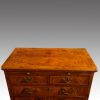 19thc. walnut chest of drawers front top