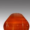Edwardian mahogany 3 leaf extending dining table length view