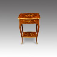 French marquetry sidetable