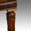 Leather banquet stool capital