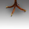 Mahogany twin pillar dining table base