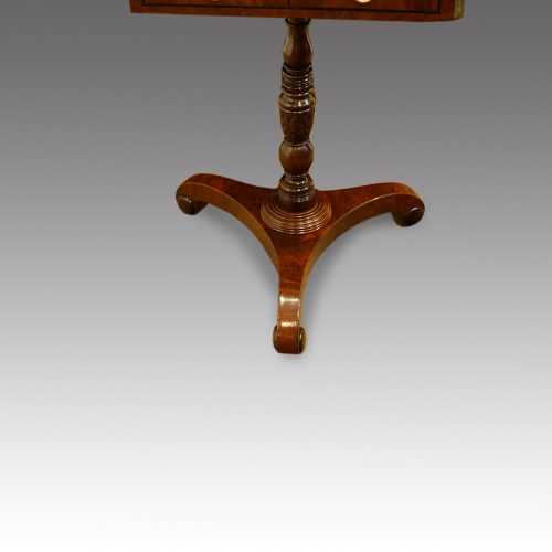Regency work table column