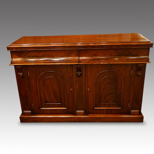 Victorian mahogany chiffonier sideboard