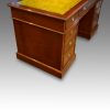 Victorian mahogany double pedestal desk end