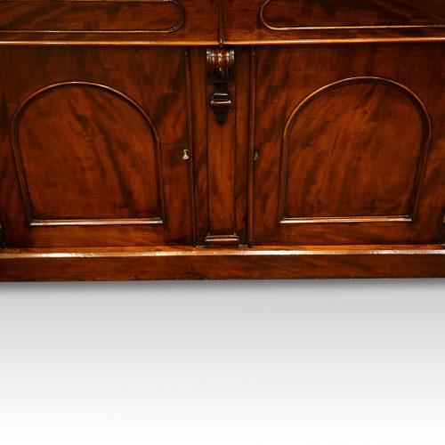 Victorian mahogany sideboard front