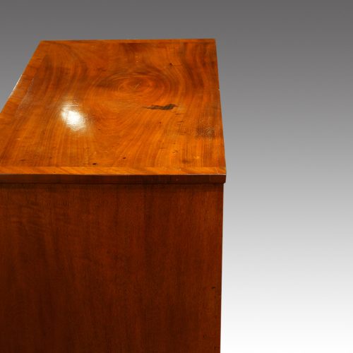 Antique mahgany chest of drawers side