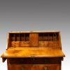 George III walnut bureau interior