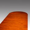 Georgian style 3 pillar dining table d-end