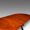 Georgian style 3 pillar dining table edge