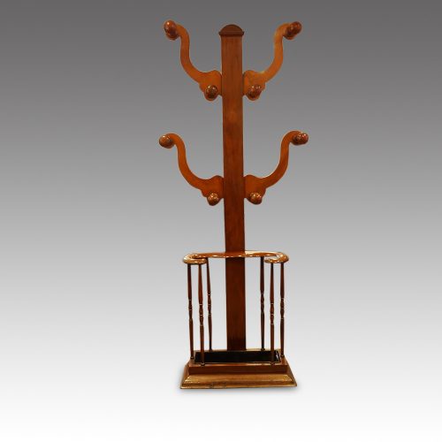 Victorian mahogany tree hallstand