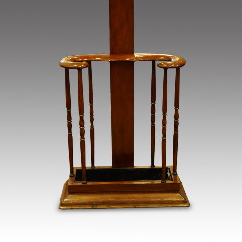 Victorian mahogany tree hallstand stickstand