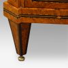 Dutch amboyna inlaid display cabinet leg