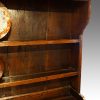 Georgian oak dresser plate rack