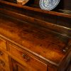 Georgian oak dresser serving