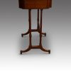 Regency mahogany work table end