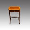 Regency mahogany work table front